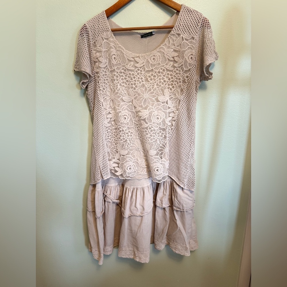Cherish Cream Lace Dress